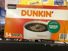 Splenda Packets, Keurig Dunkin' Decaf K-Cup Pods
