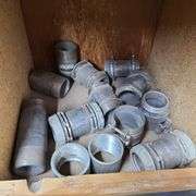 Contents of Middle Two Rows of Bins: Connectors, Couplings, Locknuts, PBs, Metal Straps and More
