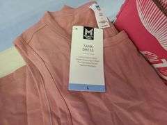 9) Women's Shorts, T-Shirt, Pleated Skirt, Flare Yoga Pant, Halter Top, Lounge Pants, Tank Dress