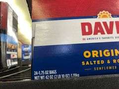 2) David Original Sunflower Seeds