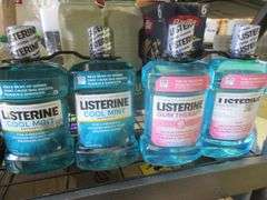 Listerine Cool Mint 2-Pack, Listerine Gum Therapy 2-Pack
