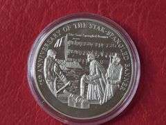 Anniversary of the Star Spangled Banner Coin, Abraham Lincoln "Life and Legacy" Coin, Dwight D. Eise