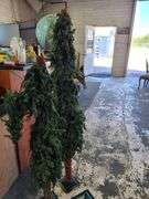3) Wooden Holiday Trees, 3) Wreaths