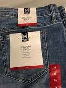GAP Linen Button Down Shirt, Eddie Bauer Short, Straight Jean