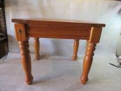 Wood End Table