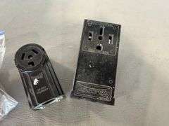 Metal Wheel Chocks, Surface Mounting Receptacle, Dryer Receptacle