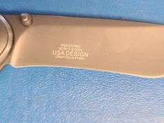 4) Folding Pocket Knives, 1) Leather Sheath