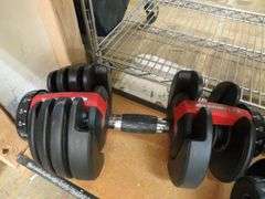 * 2) Bowflex SelecTech Adjustable Dumbbells