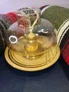 Lantern, 2) Multi-Colored Woven Blankets