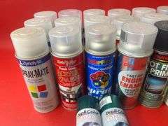 Auto Spray Primer, Paint