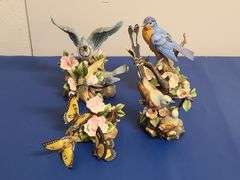 4) Figurines: 3) Birds, Butterfly