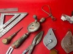 Clamps, Shears, Squares, More Tools