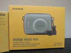 Fuji Film Instax Wide 400 Camera and Case