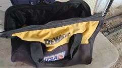 DeWalt Tool Bag, Drill, Saw Blade