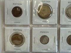 8) Foreign Coins