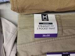5) Men's Pants, Shorts, Shirts