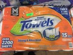 3) Super Premium Paper Towels