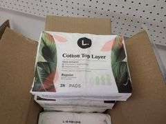 Poise Pads, Cotton Top Layer Ultra Thin Pads