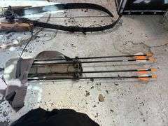 3) Bows, Arrows, and Assorted Archery Equipment