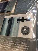 2) Blackout Window Panel Pair