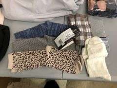 2) Reebok Hipsters, Half Zip Pullover, 2) Jogger, CuddlDuds Socks
