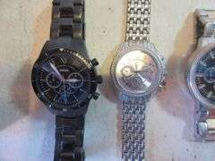 3) Watches, Watch Box