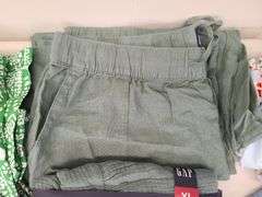 8) T-Shirts, Shorts, Dress, Short Set, Gauze Dress, Lounge Pants, Button Up Shirt