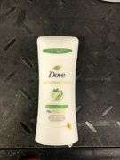 2) Olay Ultimate Hydrating Moisturizer, Dove Advanced Care Deodorant, Gillette Sensitive Shave Gel, 