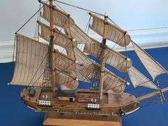 Hurricane and Clipper Model Ships