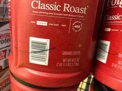 4) Folgers Classic Roast Ground Coffee