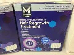 Hair Regrowth Treatment, Toms Toothpaste, Lens Wipes, Oral-B Replacement Heads