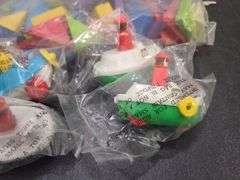 Toy Shapes, Toy Boat and Tractor