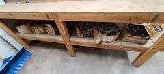 Contents of Under the Table: Various Clamps