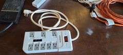Assorted Power Strips and Extension Cords