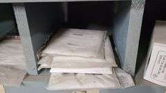 Contents of Bin: Wire, Outlets, Plugs, Incandescent Dimmer, Wall Plates, Duplex Receptacle, Switches