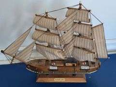 Hurricane and Clipper Model Ships