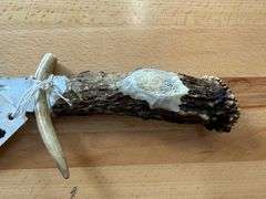 Deer Antler Hunting Knife