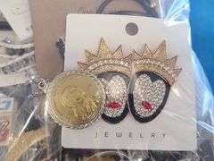 Costume Jewelry: Necklaces, Earrings, Bracelets, Tokens