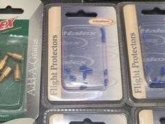 Halex Flight Protectors, Add-A-Grams, Cleat Kaddy, Soft Tip Accessory Kit, Swing Rings and More