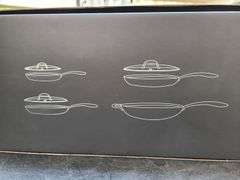 Hexclad Seven Piece Frying Pan Set