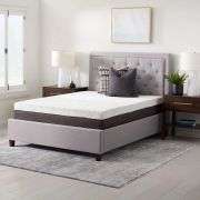 Twin Lucid Limited 4" Gel Memory Foam Topper with Cover