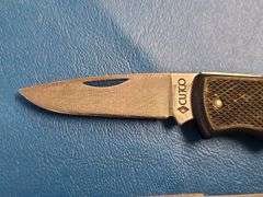4) Folding Pocket Knives, 2) Sheaths, 1) Folding Multi Tool