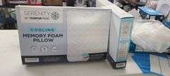 2) Serenity Memory Foam Pillows