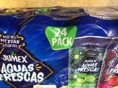 Jumex Aguas Frescas, S. Pellegrino Flavored Mineral Water