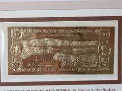 5) Gold Colored Bank Notes
