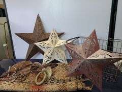 3) Stars, Storage Basket, Tapestry, Decorative Hook, Horse Bridle