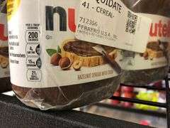 4) Nutella Hazelnut Spread With Cocoa 2pk