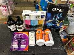 Allegra Allergy 24HR, Dove Advanced Care Deodorant,  2 Pack Psyllium Fiber Supplement Capsules, 2) A