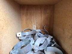 Contents of Top Two Bins: EMT Couplers, EMT Connectors, Angle Couplers, Locknuts, Nipples and More