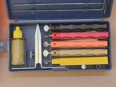 Lee Reloading Dies, Lansky Deluxe 5-Stone Knife Sharpening System